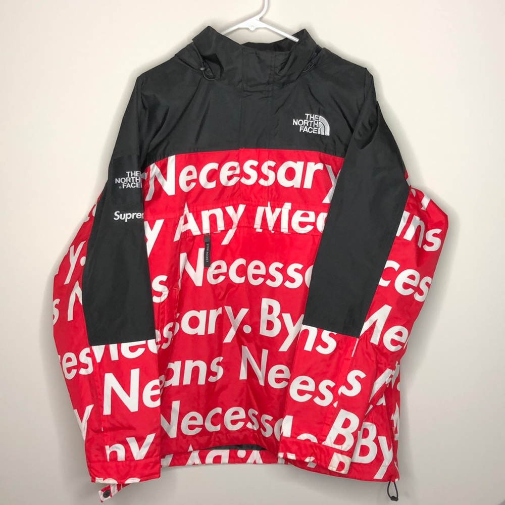 The North Face x Supreme BAMN pullover jacket XL